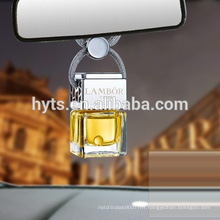 Bouteille de parfum d&#39;ambiance de voiture élégante carrée 5ml
